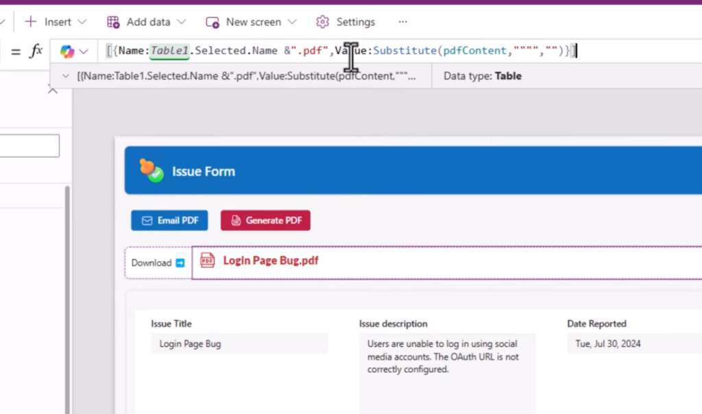Configure