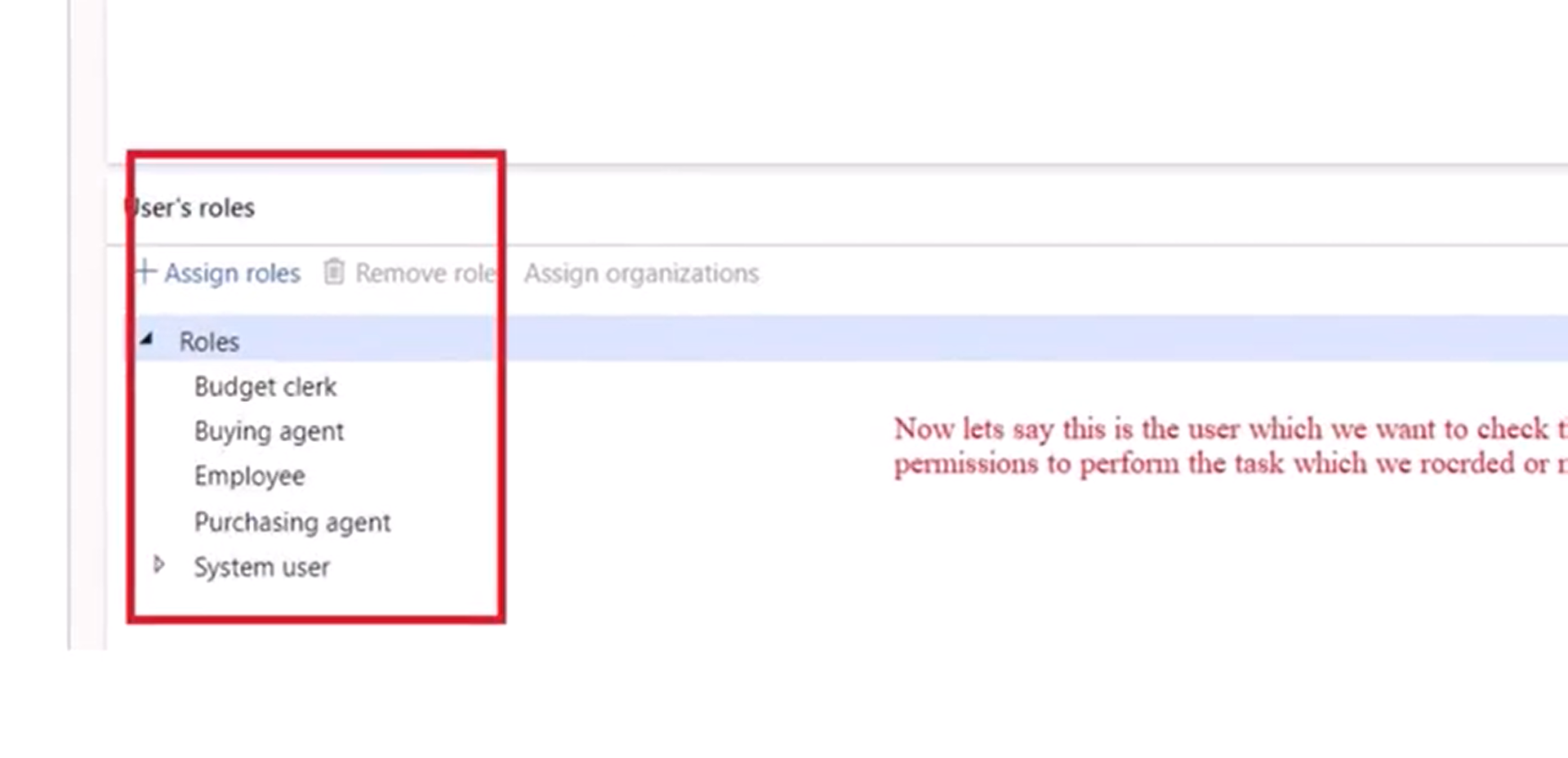 Multiple Roles Allowed
