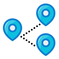 Connect multiple locations Connect multiple locations