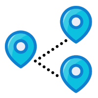 Connect multiple locations